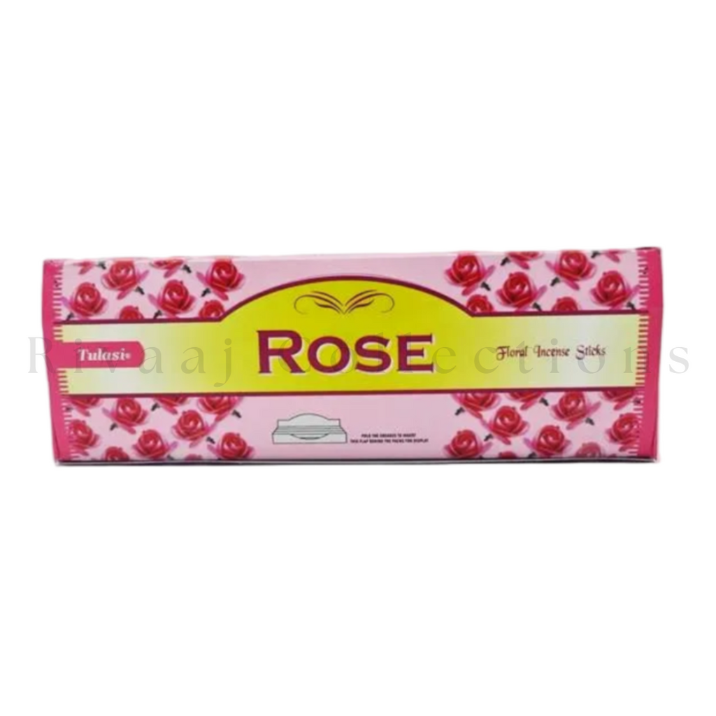 Tulasi Rose Floral Incense Sticks