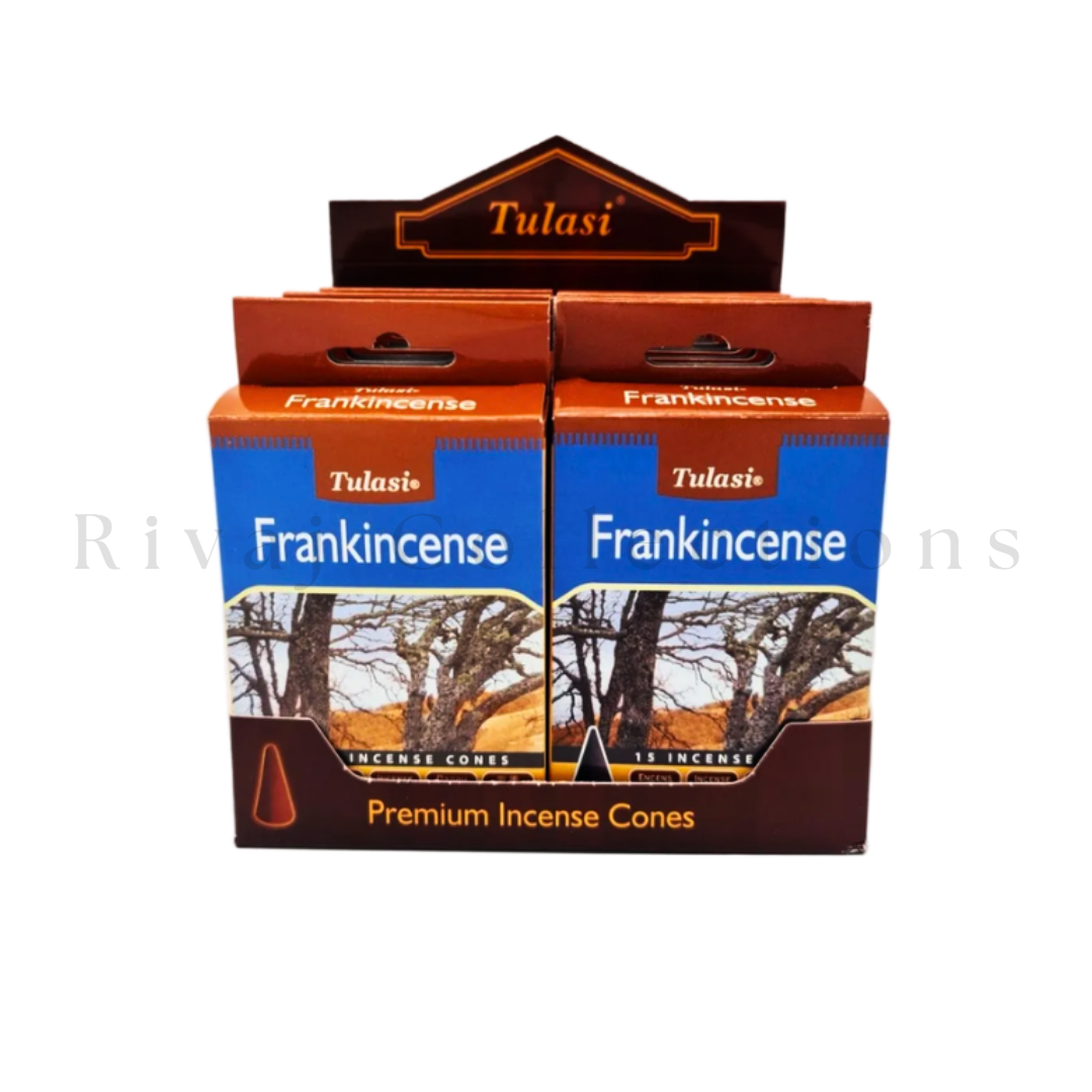 Tulasi Frankincense Premium Incense Cones