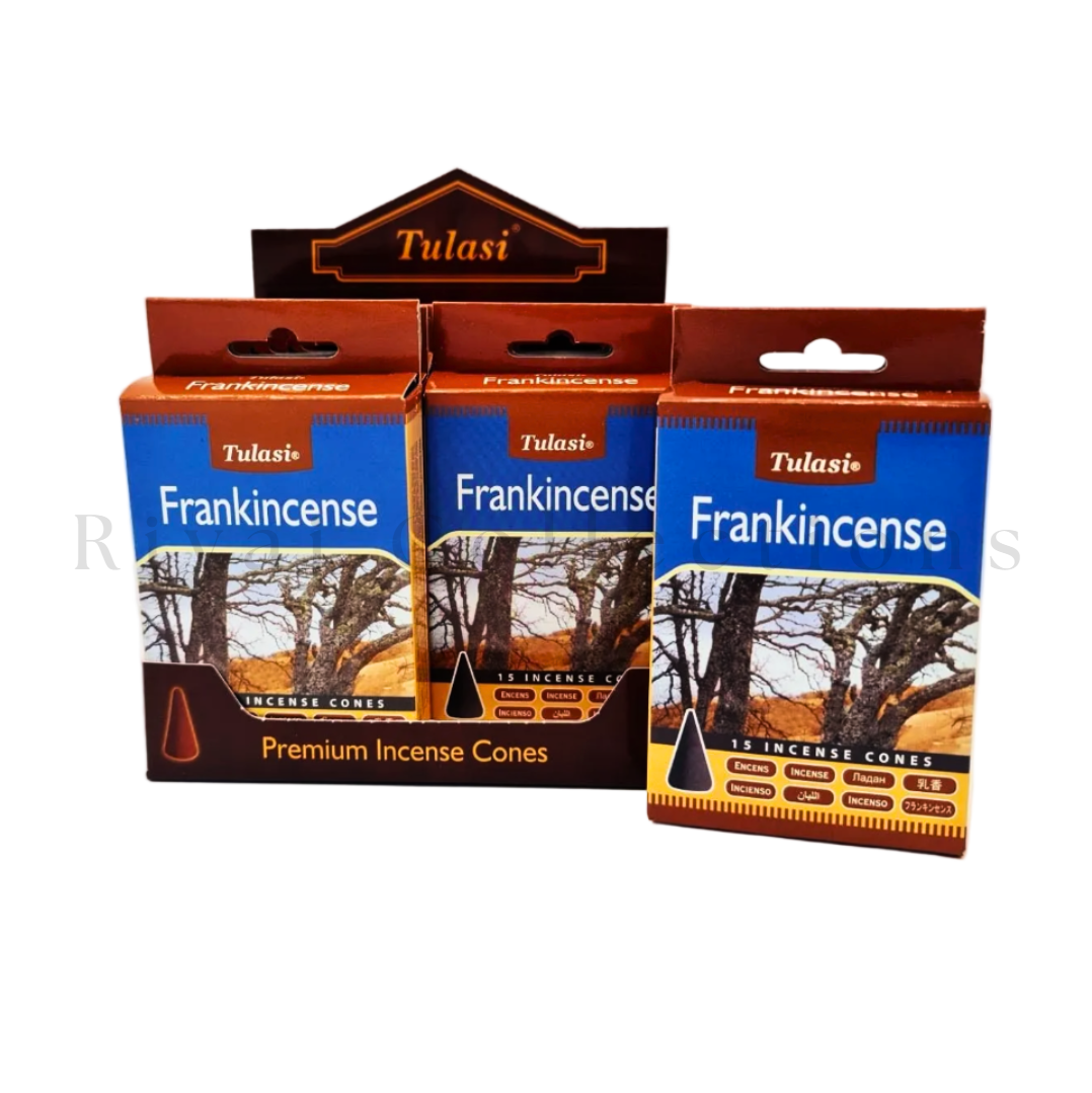 Tulasi Frankincense Premium Incense Cones