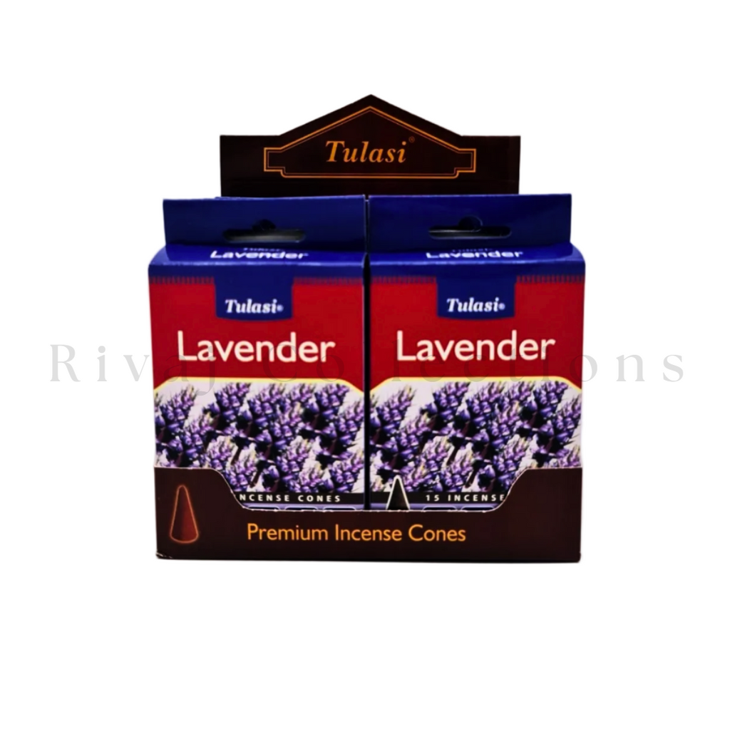 Tulasi Lavender Premium Incense Cones