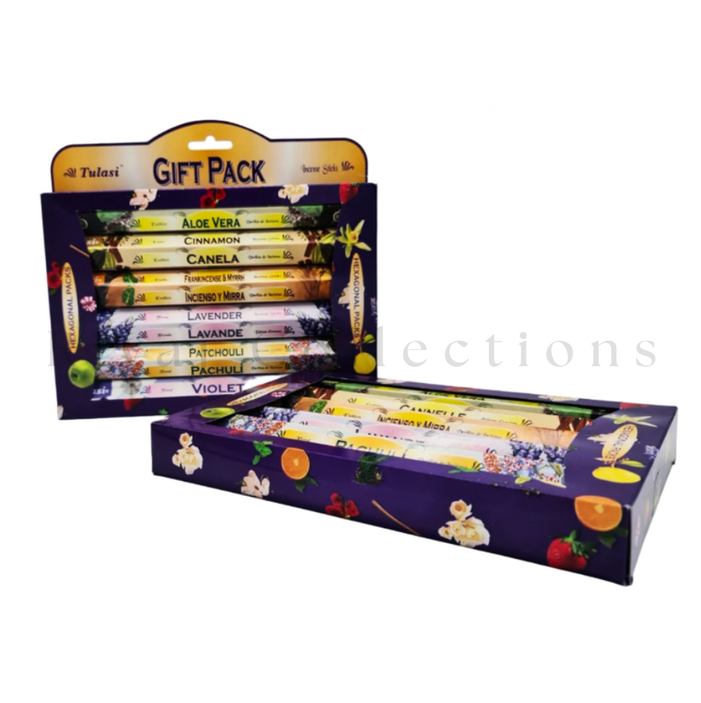 Tulasi Classic Range 6 in 1 Incense Sticks Gift Pack (120 Sticks)
